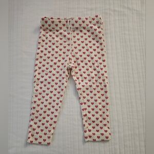 Heart Patterned Leggings